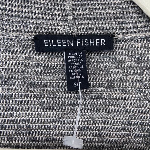 Eileen Fisher Gray Cardigan Size Small - Picture 2 of 7